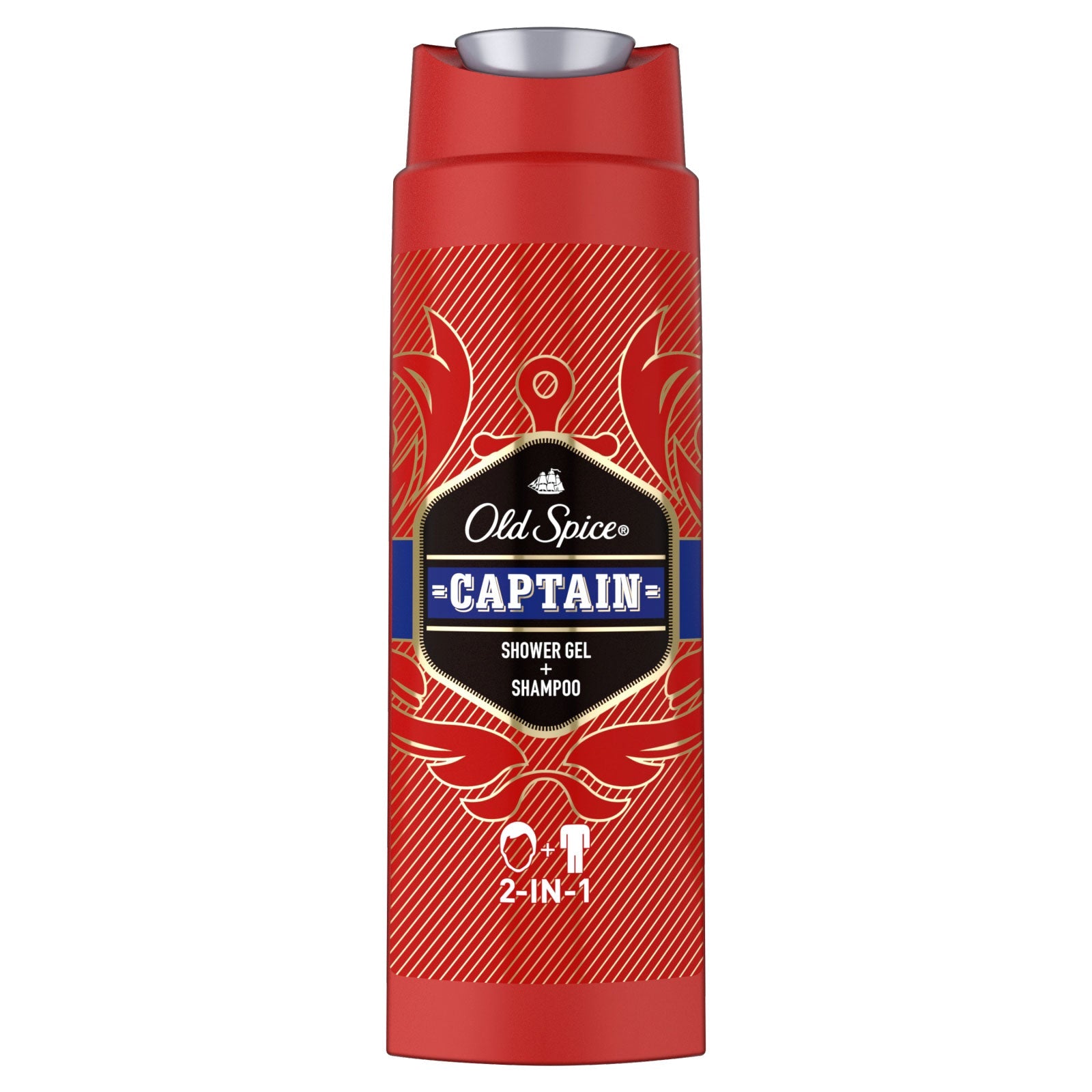 Buy Old Spice Captain 3 in 1 Gel for Shampoo & Shower Gel 250ml - Premium Quality Toiletries Online - Product Image Buy Old Spice Captain 3 in 1 Gel for Shampoo & Shower Gel 250ml - Premium Quality Toiletries Online - Product Image